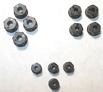 Nylon Nuts - 4-40 (Black)
