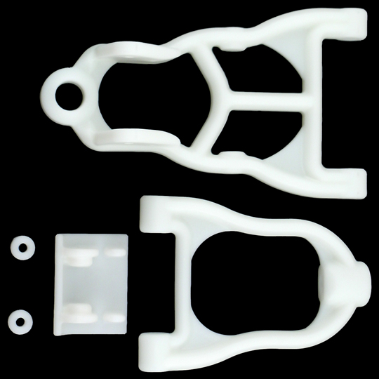 HPI Baja 5B / 5T Dyeable White Front Upper & Lower A-arms
