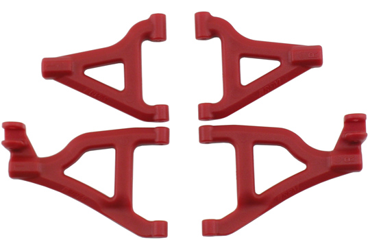 Front A-arms for the 1/16th Scale Slash 4x4 - Red