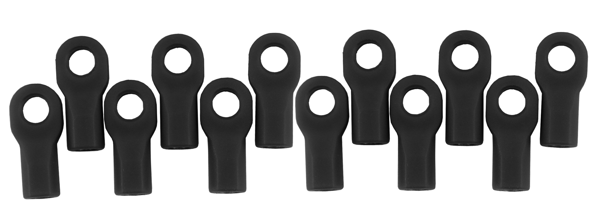 Short Rod Ends for most Traxxas 1:10 Scale Vehicles – Black