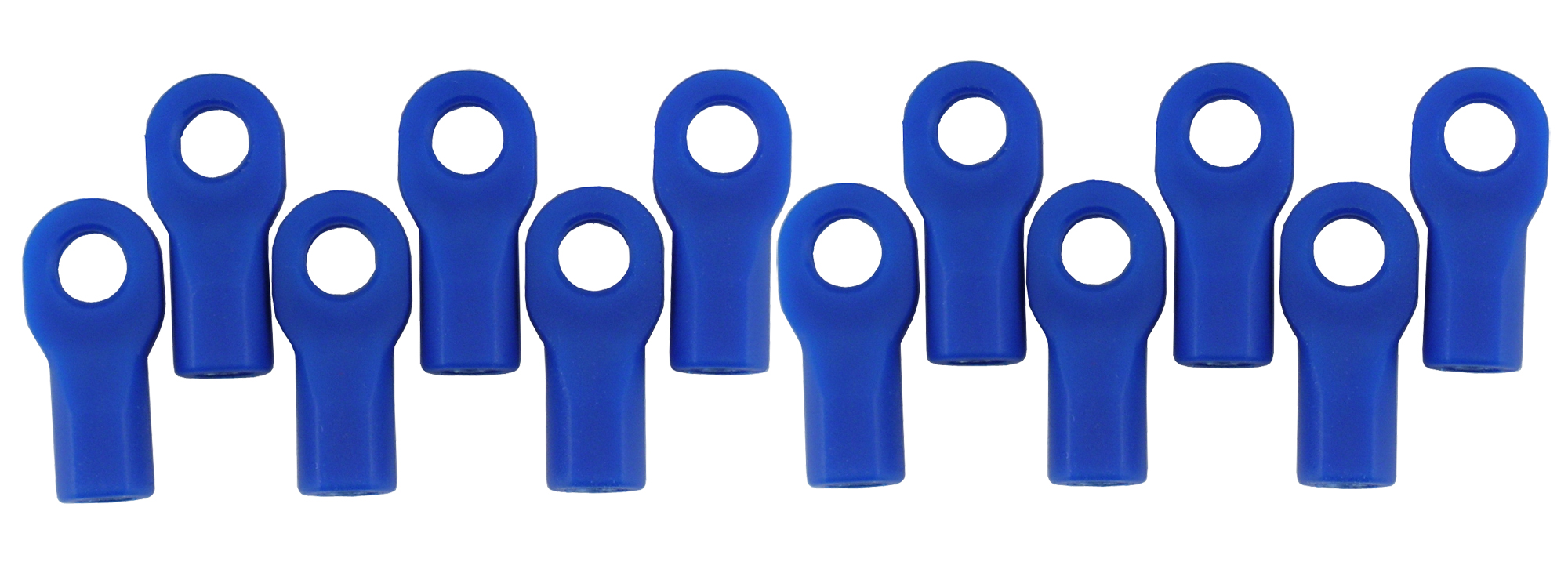 Short Rod Ends for most Traxxas 1:10 Scale Vehicles – Blue