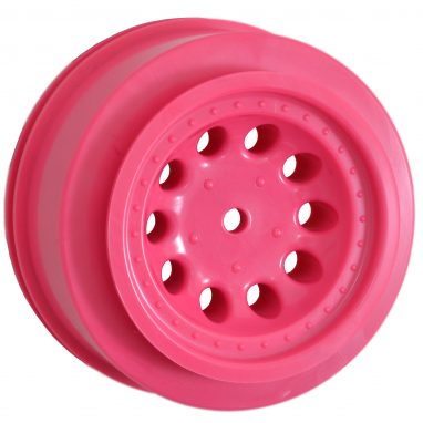 Revolver Short Course Wheels (Rear for Traxxas Slash 2wd, front or rear for Traxxas Slash 4×4) – Pink